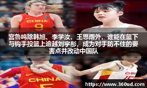 宫鲁鸣除韩旭、李学汝、王思雨外，谁能在篮下与钩手投篮上逾越刘宇彤，成为对手防不住的要害点并改动中国队的命运
